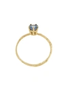 ALEX MONROE pale blue sapphire Eyebright ring,BS18YUKP11963082