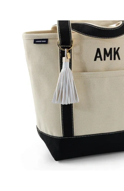 Lands' End Bag Charm In White