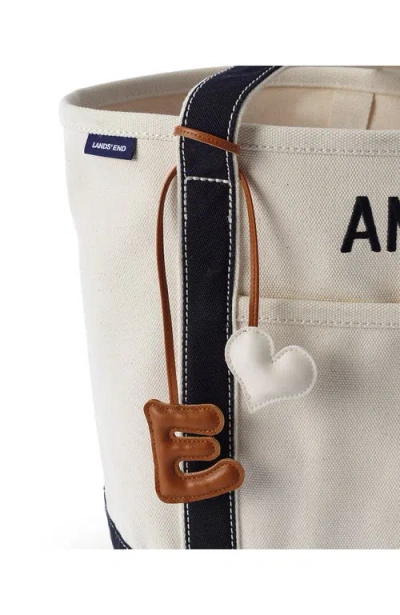 Lands' End Bag Charm In Brown - E