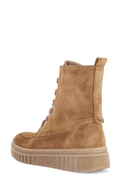 Gabor Lace-up Boot In Walnut