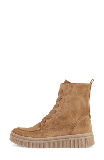 Gabor Lace-up Boot In Walnut