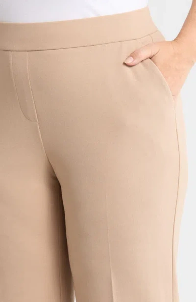 Ak Anne Klein Pull On Pants In Pink