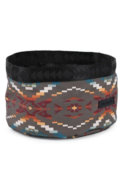 Pendleton Travel Pet Bowl In Multi