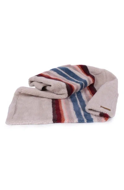 Pendleton High Pile Fleece Crate Blanket In Multi