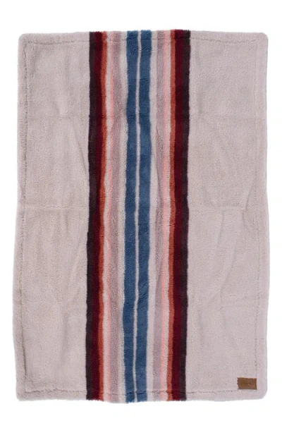 Pendleton High Pile Fleece Crate Blanket In Multi