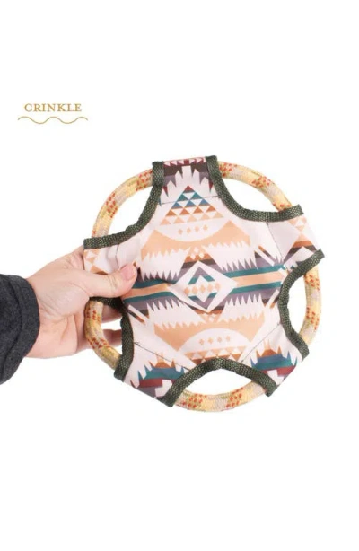 Pendleton Flying Disc Rope Dog Toy In Multi