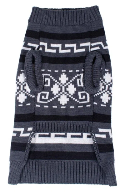Pendleton Pet Sweater In Gray
