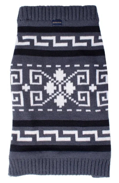 Pendleton Pet Sweater In Gray