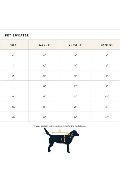 Pendleton Pet Sweater In Gray