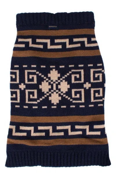 Pendleton Pet Sweater In Black