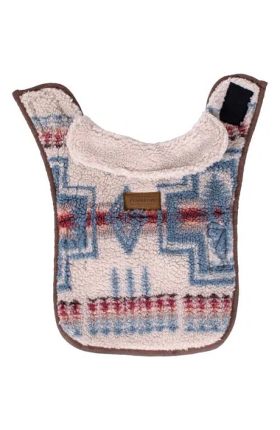 Pendleton Fleece Dog Coat In Multi