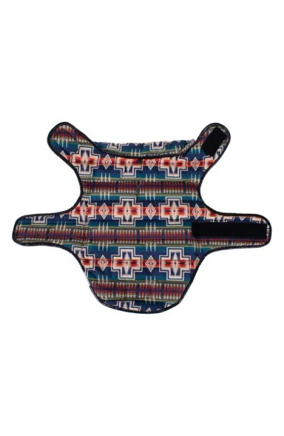 Pendleton Puffer Dog Coat In Black