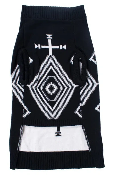 Pendleton Pet Sweater In Black
