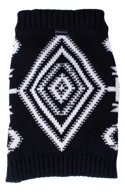 Pendleton Pet Sweater In Black