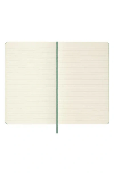 Moleskine Patterned Hardcover Large Notebook In Sage