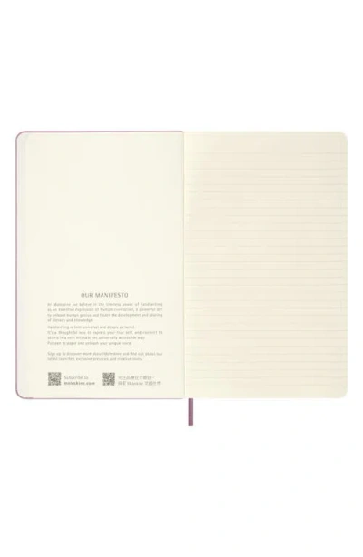 Moleskine Patterned Hardcover Large Notebook In Pink