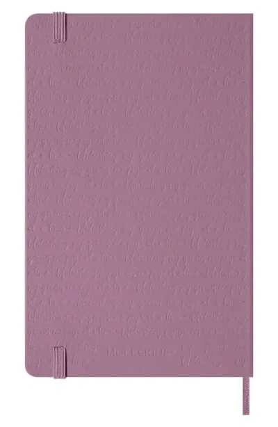 Moleskine Patterned Hardcover Large Notebook In Pink