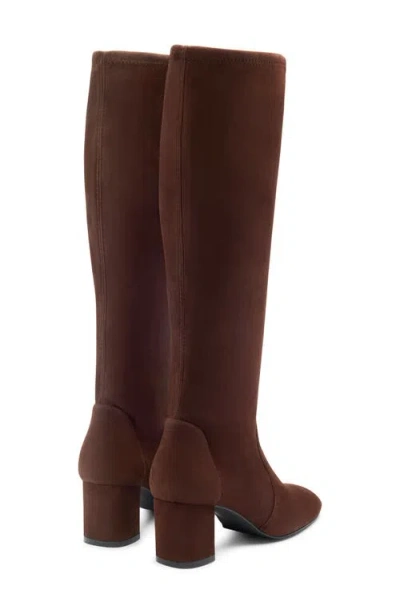 Stuart Weitzman Lucie Knee High Block Heel Boot In Multi