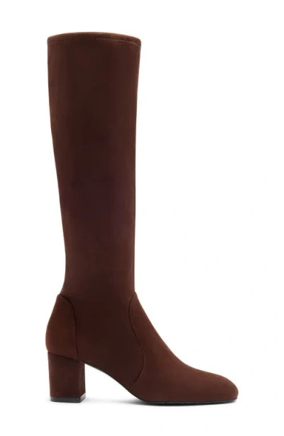 Stuart Weitzman Lucie Knee High Block Heel Boot In Multi