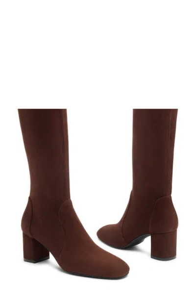 Stuart Weitzman Lucie Knee High Block Heel Boot In Multi