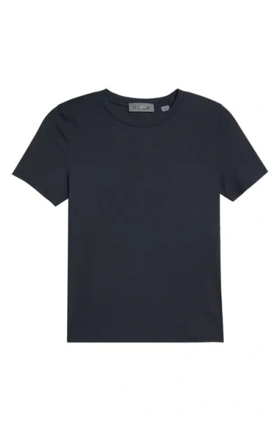 G/fore Tech Golf Upf 50+ Rib T-shirt In Black