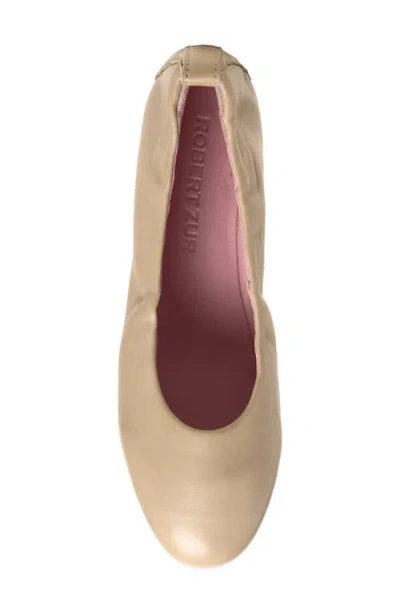 Robert Zur Mona Flat In Light Taupe