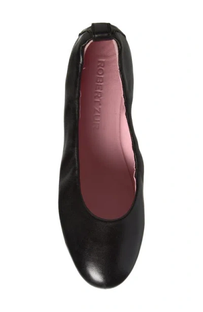 Robert Zur Mona Flat In Black