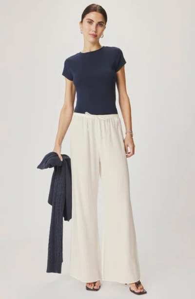 Splendid Valerie Drawstring Pants In White