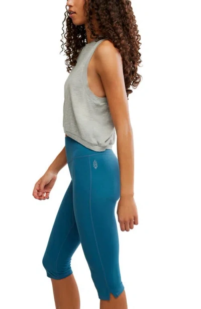 Fp Movement By Free People Never Better Mini Leggings In Riptide