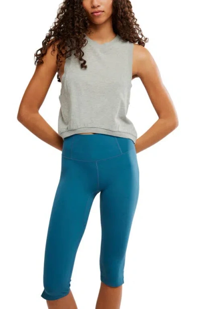 Fp Movement By Free People Never Better Mini Leggings In Riptide