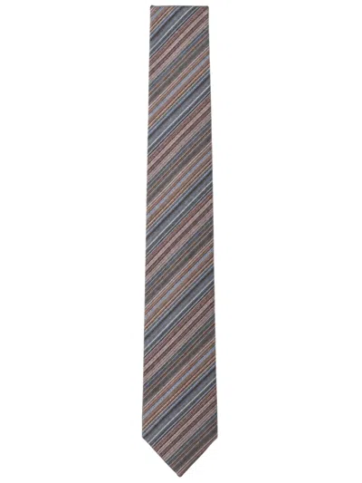 Missoni Diagonal-stripe Silk Tie In Pattern