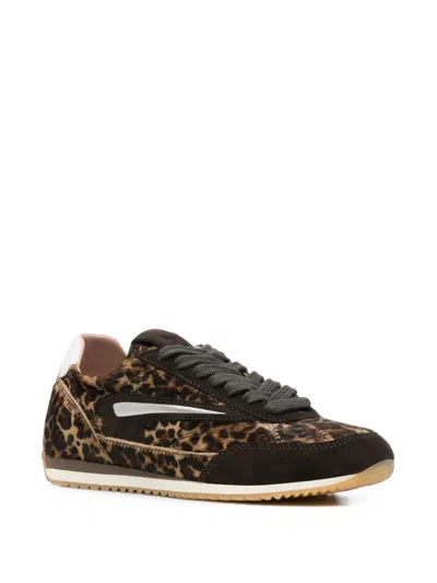 Date Leopard-print Sneakers In Multi