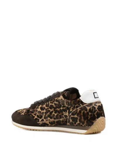 Date Leopard-print Sneakers In Multi