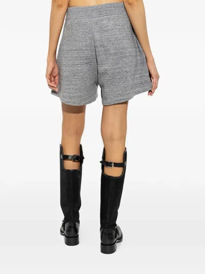 Dsquared2 Drawstring Marl-effect Shorts In Grey