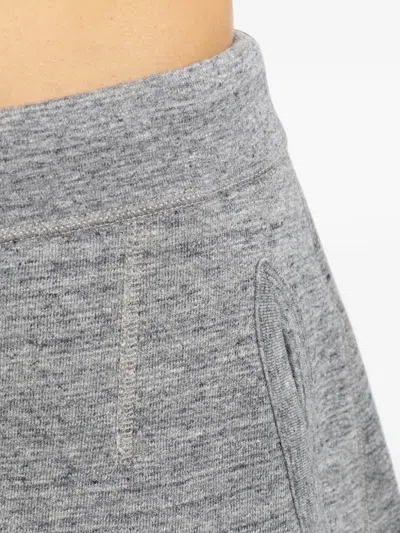 Dsquared2 Drawstring Marl-effect Shorts In Grey