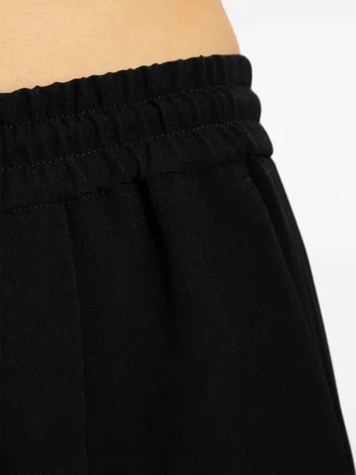 Michael Michael Kors Drawstring Casual Pants In Black