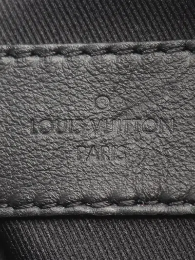 Pre-owned Louis Vuitton 2019 Monogram Reverse Mini Palm Springs Backpack In Brown