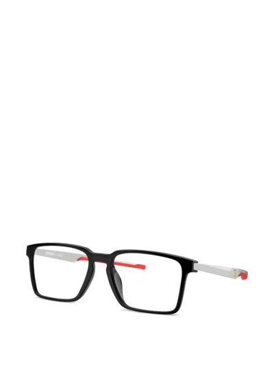 Ferrari Rectangle-frame Glasses In Black