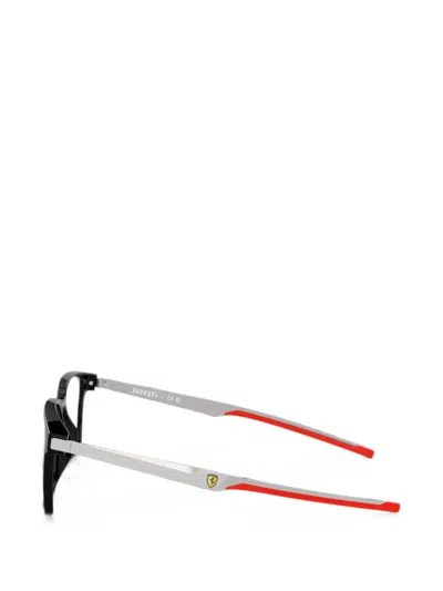 Ferrari Rectangle-frame Glasses In Black