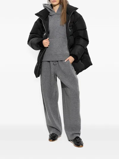 Dsquared2 Drawstring Wide-leg Trousers In Grey