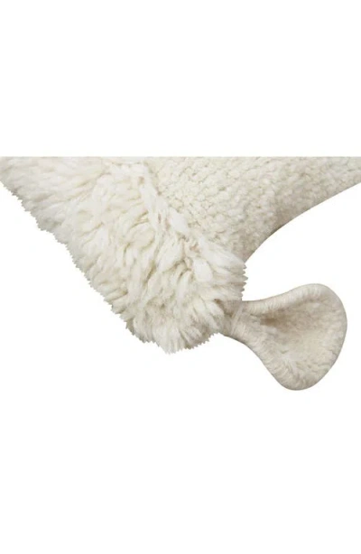 Lorena Canals Washable Wool Sheep Cushion In Neutral