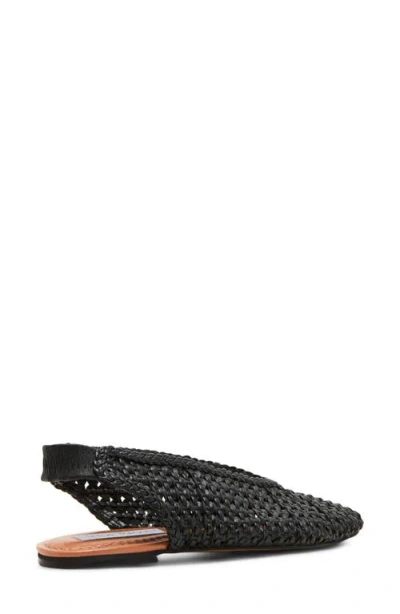 Steve Madden Rumi Slingback Flat In Black