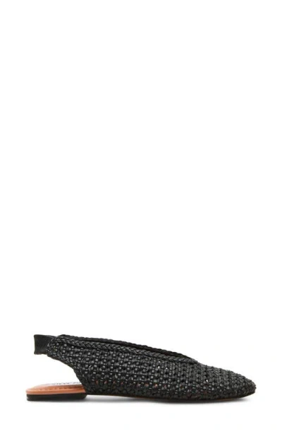 Steve Madden Rumi Slingback Flat In Black