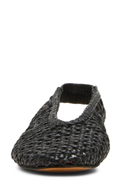 Steve Madden Rumi Slingback Flat In Black