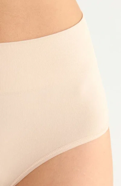 Nordstrom Seamless Briefs In Neutral