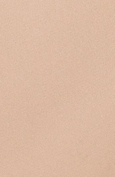 Nordstrom Invisible Edge Thong In Tan Warm