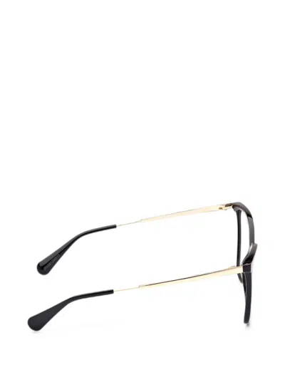 Max & Co Geometric-frame Glasses In Black
