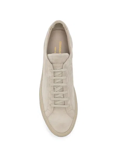Common Projects Suede Sneakers In Gray