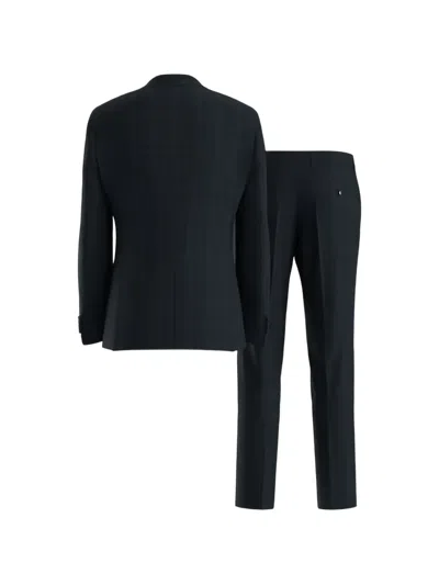 Hugo Boss Check-pattern Wool Suit In Multi