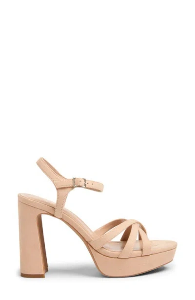 Bp. Nova Platform Sandal In Tan Light